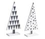 Sapin en bois laqué à motifs - AUBRY GASPARD