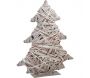 Sapin déco en osier et métal