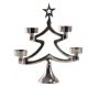 Sapin porte bougie en aluminium 30cm