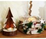 Sapin porte bougie en bois - AUBRY GASPARD