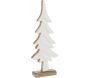 Sapins décoratifs en bois de manguier blanc (Lot de 2) - AMA-4940