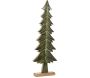 Sapins décoratifs en bois de manguier vert (Lot de 3) - AMADEUS