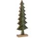 Sapins décoratifs en bois de manguier vert (Lot de 3) - AMA-4939