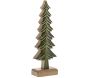 Sapins décoratifs en bois de manguier vert (Lot de 3) - 99,90