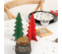 Sapins décoratifs en feutrine 20 cm (Lot de 12) - AUBRY GASPARD