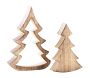 Sapins gigognes en manguier (Lot de 2)