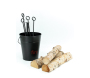 Seau 4 accessoires cheminée Fire - AUBRY GASPARD