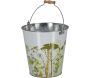 Seau en métal avec décor Herbe - 6