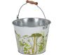 Seau en métal avec décor Herbe - 5