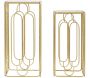 Selettes en métal doré Holdery (Lot de 2) - 129