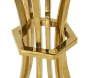 Sellette en métal et verre Shanty 40 x 81 cm - 7