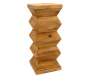 Sellette totem en bois recyclé REWOOD