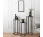 Sellettes assorties en métal (Lot de 3) - THE HOME DECO FACTORY