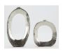 Vases cercle en aluminium (Lot de 2) - AUBRY GASPARD