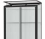 Serre de balcon en polycarbonate 4 mm et aluminium Polis - VIT-0199