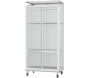 Serre de balcon en polycarbonate 4 mm et aluminium sur roulettes  Polis