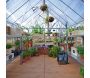 Serre de jardin en aluminium argent et polycarbonate Balance - 949