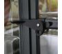 Serre de jardin en aluminium gris et polycarbonate Harmony - 5