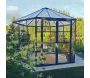 Serre de jardin hexagonale en aluminium et polycarbonate Oasis - 7