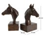 Serre-livres tête de cheval (Lot de 2) - LA GRANDE PRAIRIE