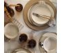Service de table en porcelaine Dinner 12 pièces - HANAH HOME