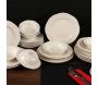 Service de table en porcelaine Romance 24 pièces - HANAH HOME