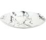 Service de table en porcelaine 6 personnes motif marbre blanc Marble - 5