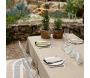 Serviette de table en coton recyclé Grace (Lot de 6) - VIVARAISE