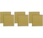 Serviette de table en coton recyclé Grace (Lot de 6)
