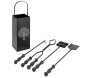 Serviteur de cheminée moderne 4 accessoires