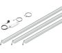 Set 3 barettes lumineuses transformateur et prolongateur pour clôture composite 1.73 m