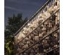 Set 5 barettes lumineuses transformateur et prolongateur pour clôture en métal et gabions 1.96 m - 