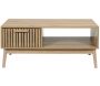 Set bibliothèque, console et table basse en bois Klaus - CMP-4753