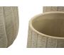 Set de 3 cache-pots en céramique Flake - 7