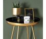 Set de 2 cache-pots dorés avec pieds filaires - THE HOME DECO FACTORY
