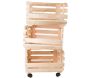 Set de 3 cagettes empliables pour légumes - PIN-0133