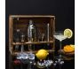 Set cocktail 15 accessoires avec support cagette Lounge - COOK CONCEPT