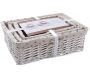 Corbeilles blanches rangement malin (Lot de 4) - AUBRY GASPARD