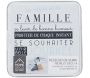 Set de 4 dessous de verre Family - THE HOME DECO FACTORY