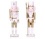 Set de 2 figurines en bois Casse noisettes 35,5 cm