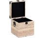 Set de 3 malles impression lames de bois - 6