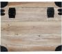 Set de 3 malles impression lames de bois - 8