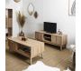 Set meuble TV et table basse en bois Klaus - THE HOME DECO FACTORY