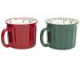 Set de 4 mugs en grès Gui - CMP-4145