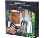 Set d'outils de jardin à main avec gants - 31,90