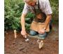 Set d'outils de jardin à main avec gants - 6