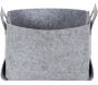 Set de 3 paniers de rangement pliable en feutrine - 19,90