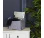 Set de 3 paniers de rangement pliable en feutrine - THE HOME DECO FACTORY