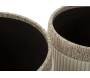 Set de 3 poufs coffre en MDF Curtain - 8
