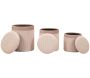 Set de 3 poufs coffre en MDF Curtain - 5